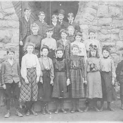Charles Town Graded School children