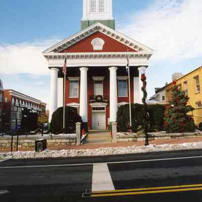Jefferson County Court House at Christmas