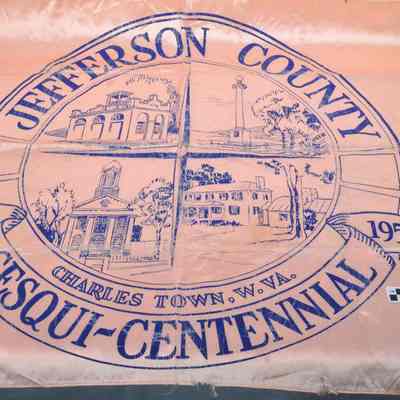 Jefferson County sesqui-centennial flag