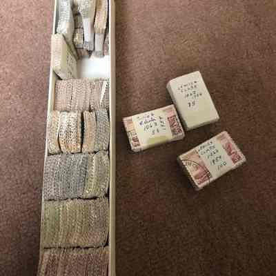 Bound stamps in thin box