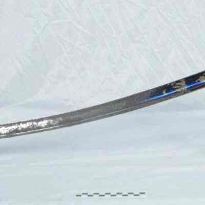 Silver dress sword with scabbard