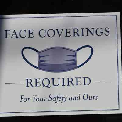 Hamilton's Tavern 1840 COVID-19 pandemic sign