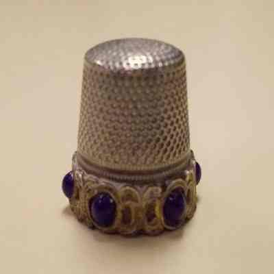 Sterling silver thimble