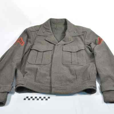 Korean War era Marine dress green uniform