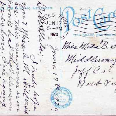 So. Mildred Street Postcard