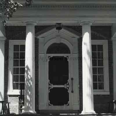 Front door of Piedmont
