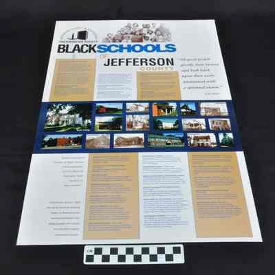 Jefferson County Black History Preservation Society poster