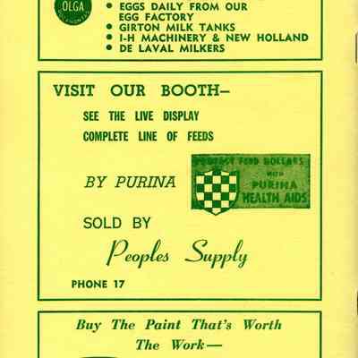 9th Annual Jefferson County Fair Back Cover