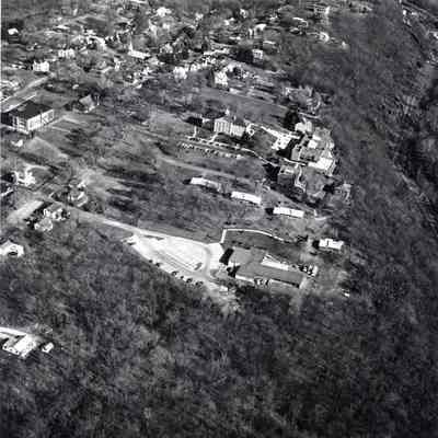 Aerial view of Camp Hill