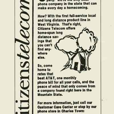 Homecoming '96 Back Cover