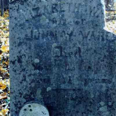 Kabletown Churchyard gravestone