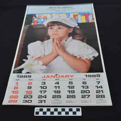 1989 Calender