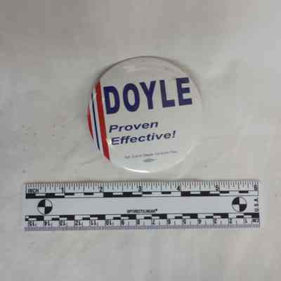 Doyle campaign button