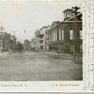 Street Scene, Charles Town, West Virginia.