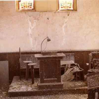 Halltown Memorial Chapel - interior