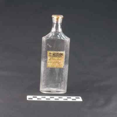 Owens & Miller Druggists glass bottle