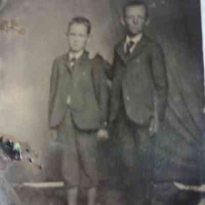 Two unidentified boys