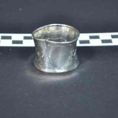 Silver napkin ring