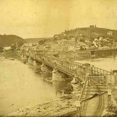 Harpers Ferry viewed from Maryland Heights