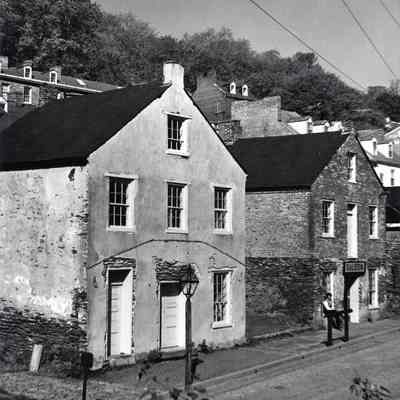 White Hall Tavern and Frederick Roeder's store on Potomac Street