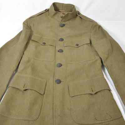 World War I U.S. Army twill jacket