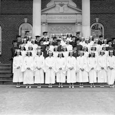 Charles Town High School, graduation 1946