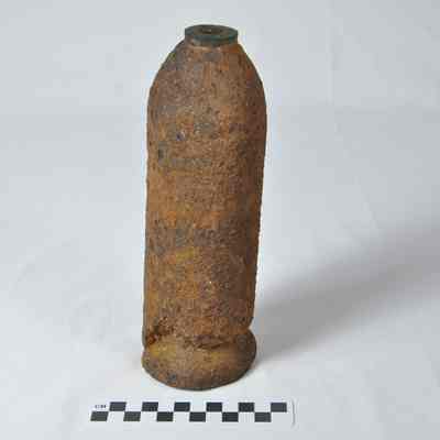 Confederate 10 pound Read-Parrott shell