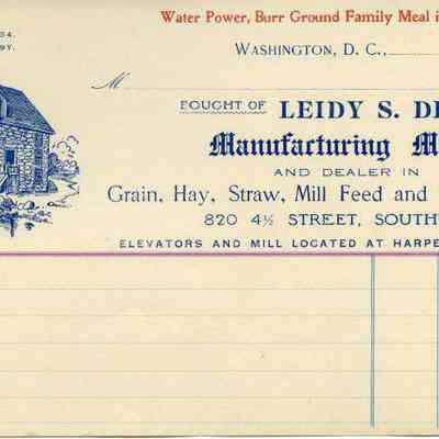 Leidy S. Depue stationery, ARC785-4