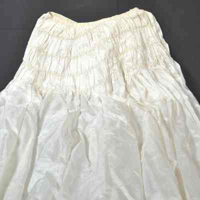 Handmade, cream wedding dress - shirt top