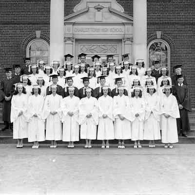 Charles Town High School graduation, 1946