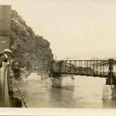 Maryland bridge after 1924 flood