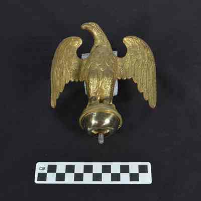 Eagle finial from Green-Copeland flag