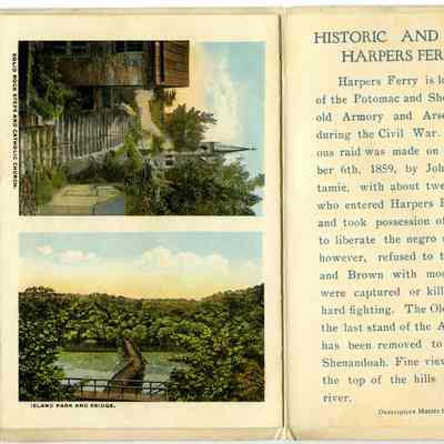 Historic and Picturesque Harpers Ferry, W. VA.
