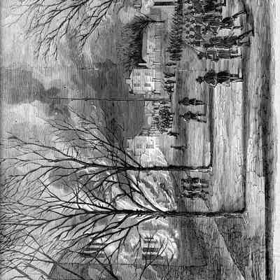 Burning of the United States Arsenal at Harper's Ferry, VA., April 18th, 1861