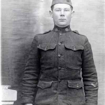 Noel R. Burton in WWI uniform: Origformat: Other