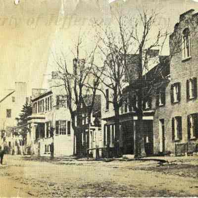 Looking east on Washington Street
