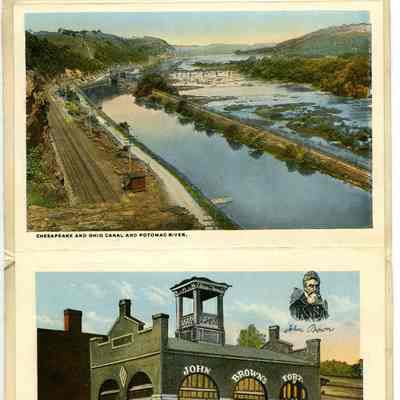 Historic and Picturesque Harpers Ferry, W. VA.