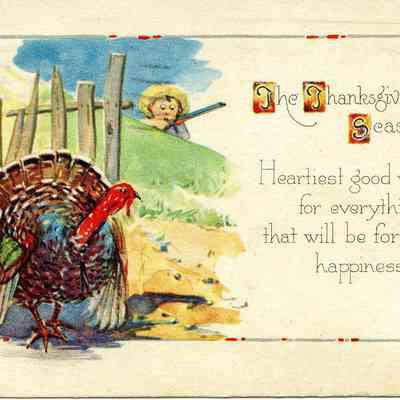 Seasonal postcards