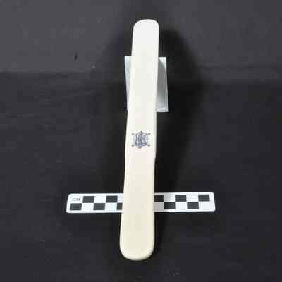 Letter opener with HLJ monogram