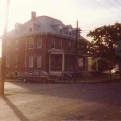 Site of Bank of Charles Town parking lot