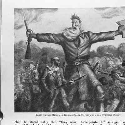 John Brown mural