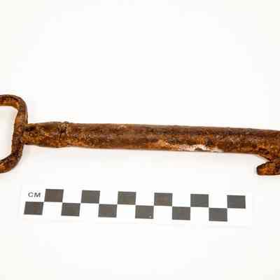 Heavy iron key