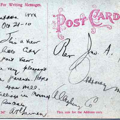 Panoramic View Postcard