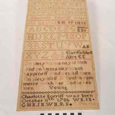 Charlotte Norriss sampler