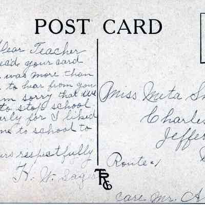 Farmers and Merchants Deposit Company Postcard