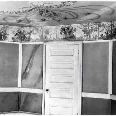 Scottish castle on Bolivar Heights, interior view of second floor