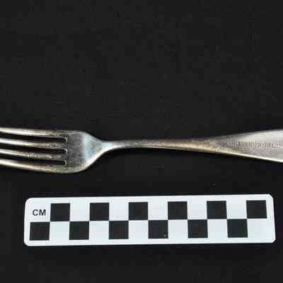 Silver plated fork
