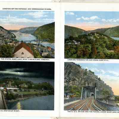Historic and Picturesque Harpers Ferry, W. VA.