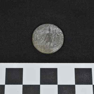 First Virginia State seal button