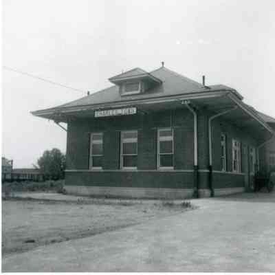 Norfold & Western Railroad Station, 1956